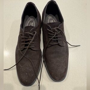 Men's TOD’S Brown Suede Dress Shoes